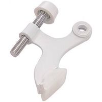 Contoured Hinge Pin Door Stop White