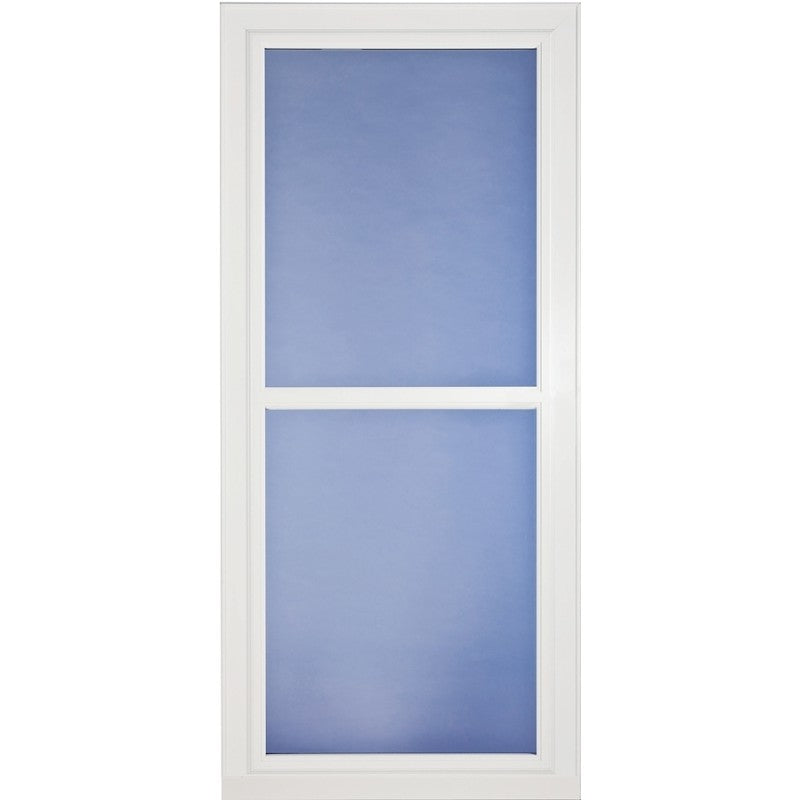 Larson 14604032E Storm Door, 36 in W, 81 in H, White