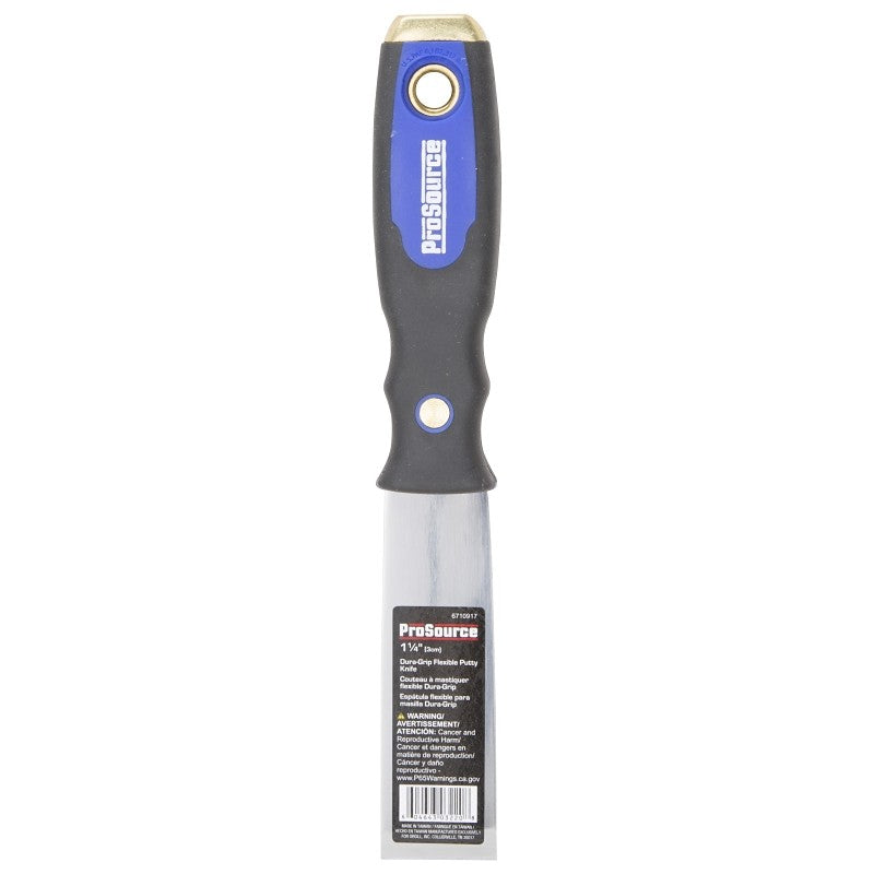 ProSource 03220 Putty Knife with Rivet, 1-1/4 in W HCS Blade