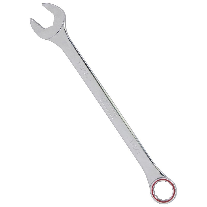 Vulcan MT1-3/4 Combination Wrench, SAE, 1-3/4 in Head, Chrome Vanadium Steel