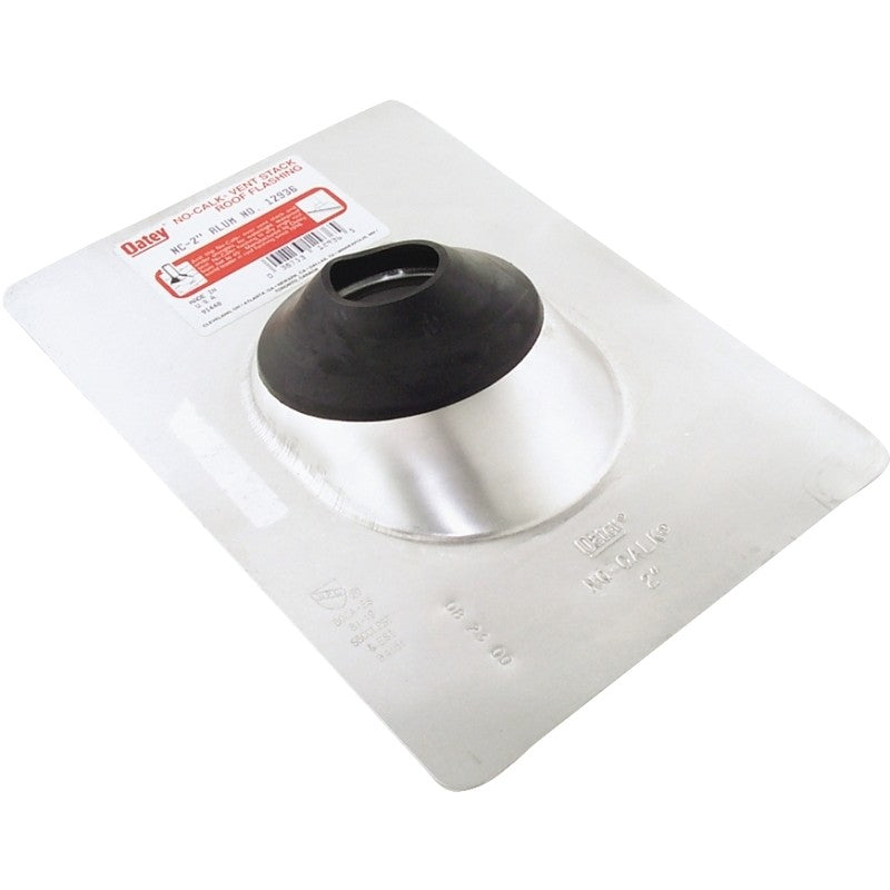 Hercules No-Calk Series 12936 Roof Flashing, 12-1/2 in OAL, 9 in OAW, Aluminum