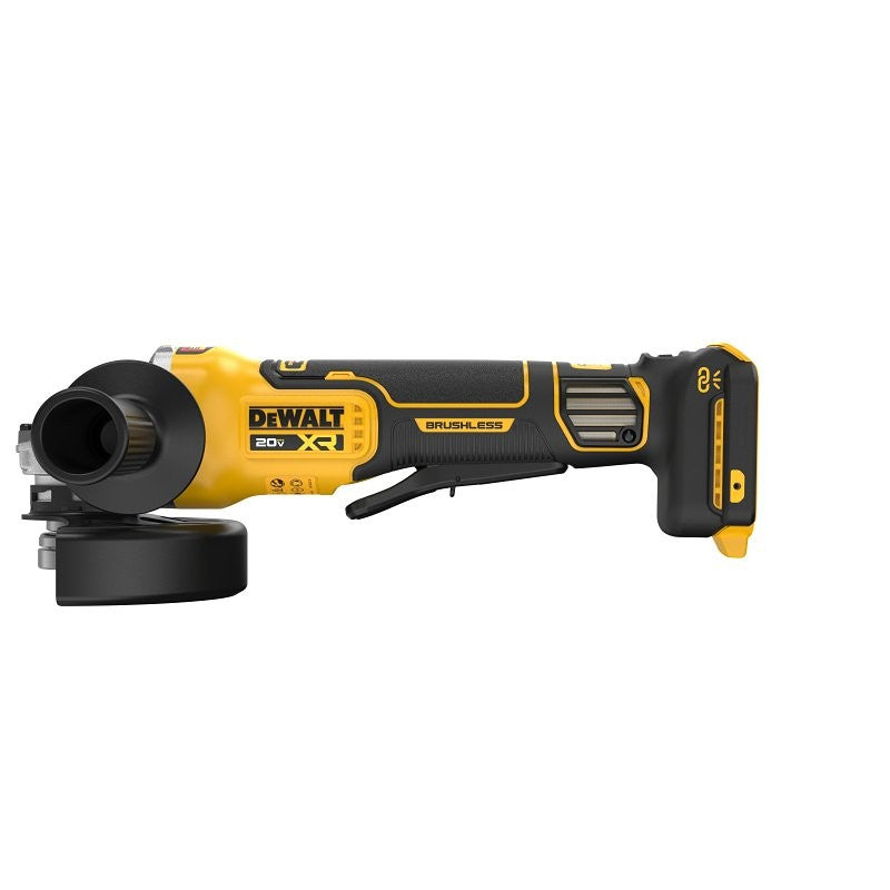 DEWALT 20V MAX XR DCG411VSB Cordless Grinder, Tool Only, 20 V, 5/8 in Arbor, 4-1/2 to 5 in Dia Wheel, 9000 rpm Speed