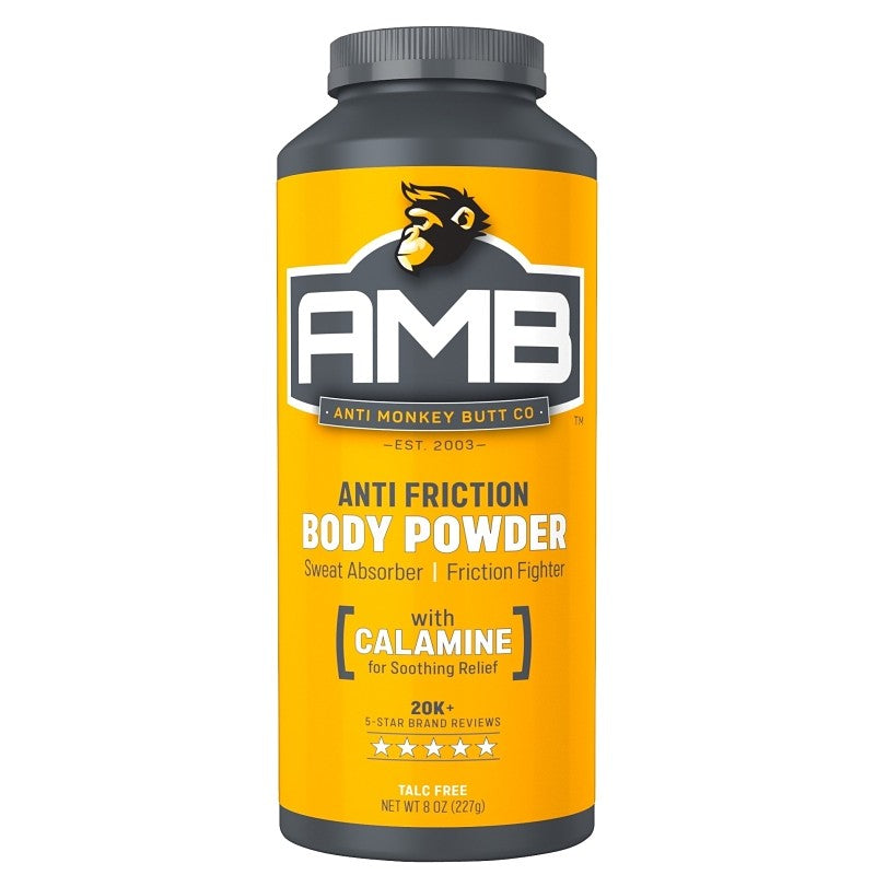 Anti Monkey Butt Regular Series 817800 Anti-Friction Powder, Powder, 8 oz Bottle (Pack of 3)
