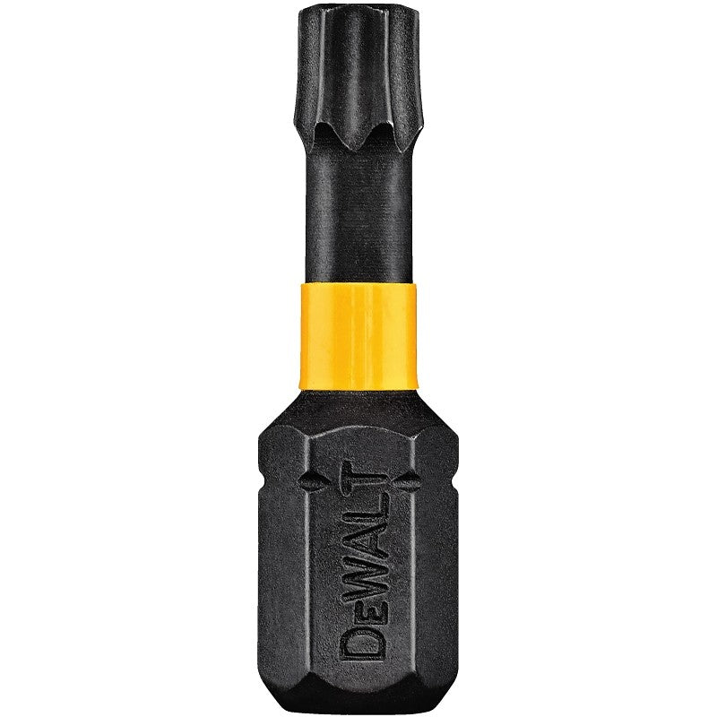 DEWALT DWA1TX25IRB Insert Bit, T25 Drive, Torx Drive, 1/4 in Shank, Hex Shank, 1 in L, Steel (Pack of 50)