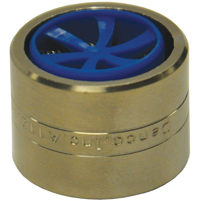 Danco 10482 Faucet Aerator, 55/64-27 Female, Brass, Brushed Nickel, 1.5 gpm