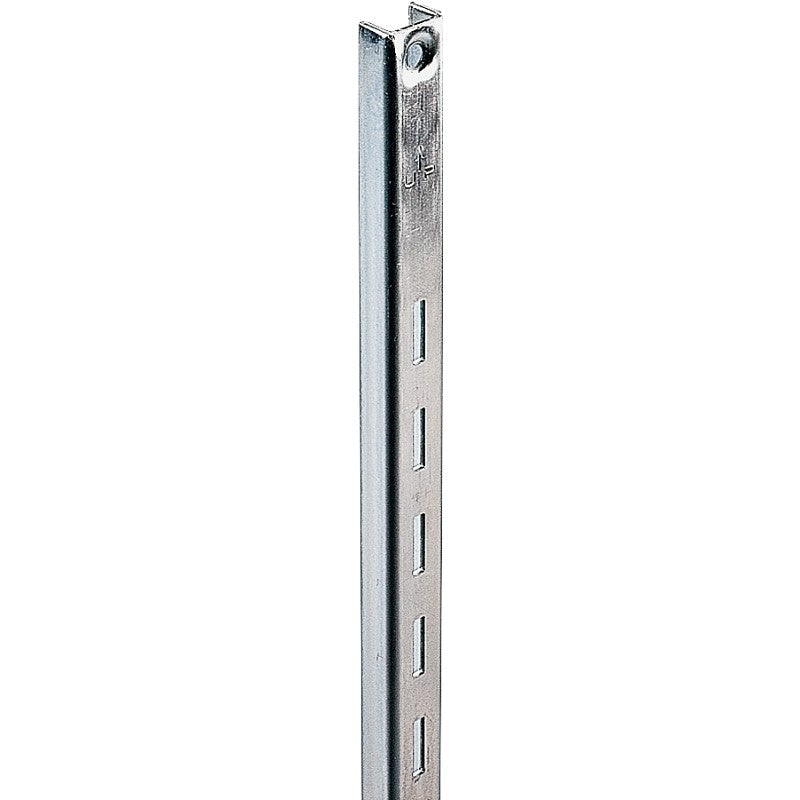 Knape & Vogt 80 80 ANO 36 Shelf Standard, 320 lb, 16 ga Thick Material, 5/8 in W, 36 in H, Steel, Anochrome (Pack of 10)
