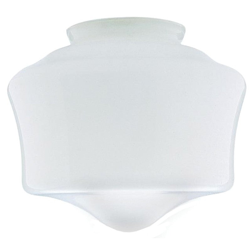 Westinghouse 8557800 Light Shade, 7-1/4 in Dia, Schoolhouse, Glass, White (Pack of 6)