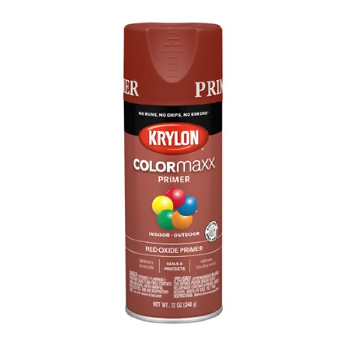 Krylon COLORmaxx K05583007 Primer, Red, 12 oz
