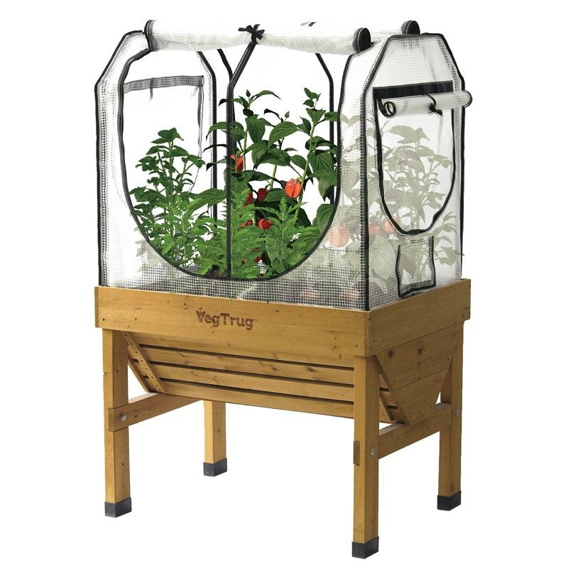 VegTrug Classic SGKIT1236 Greenhouse Frame and Multi-Cover Set, Steel Frame/Polyethylene Cover, Clear