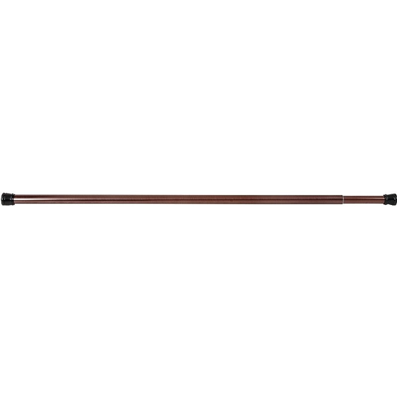 Simple Spaces SD-SR41-VB Shower Curtain Rod, 7-1/2 lb, 41 to 76 in L Adjustable, 1 in Dia Rod, Steel, Venetian Bronze