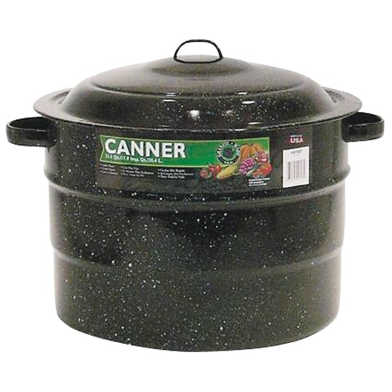 Granite Ware F0707-2 Canner, 21.5 qt Capacity, Steel, Porcelain Enamel-Coated (Pack of 2)