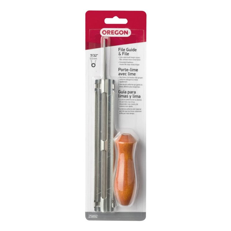 Oregon 25892 Chainsaw File Guide, 7/32 in Dia Dimensions, Round, Steel