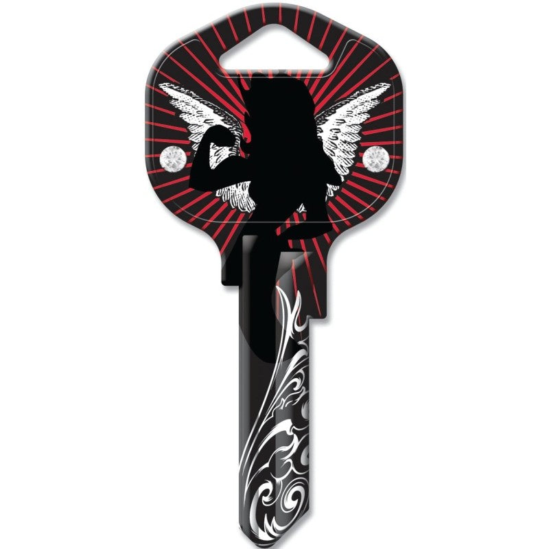 Hy-Ko 16005KW1-FRBL Key Blank, Fairy Blink, For: Kwikset KW1, Titan KW10 Keyways (Pack of 5)
