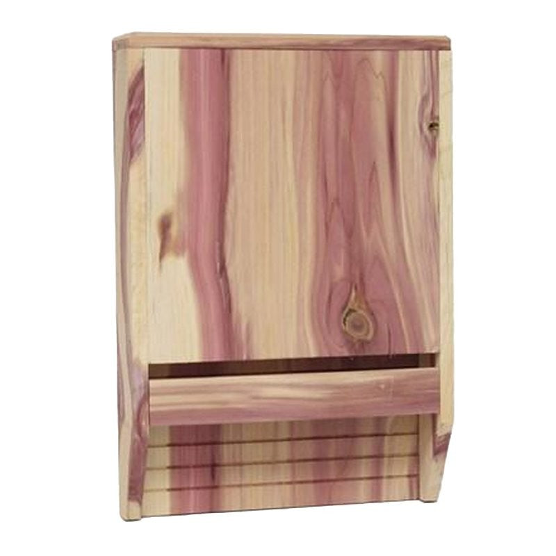 Heath BAT-1 Bat House, 2-1/2 ft W, 11-1/2 ft D, 16-1/4 ft H, Cedar Wood (Pack of 4)