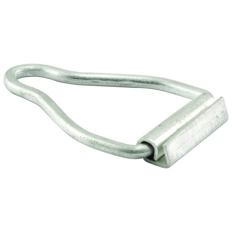 Make-2-Fit PL 14658 Screen Channel Bail Latch, 1-9/16 in L x 1/16 in H Dimensions, Aluminum, Mill, Silver