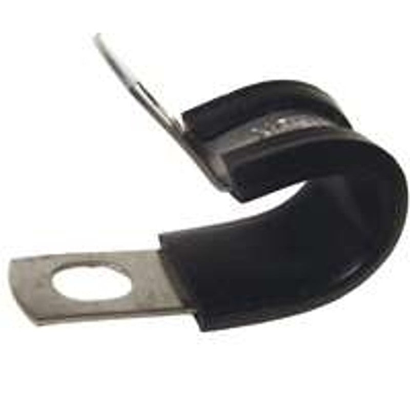 Gardner Bender PPR-1550 Cable Clamp, 1/2 in Max Bundle Dia, Rubber/Steel, Black (Pack of 10)