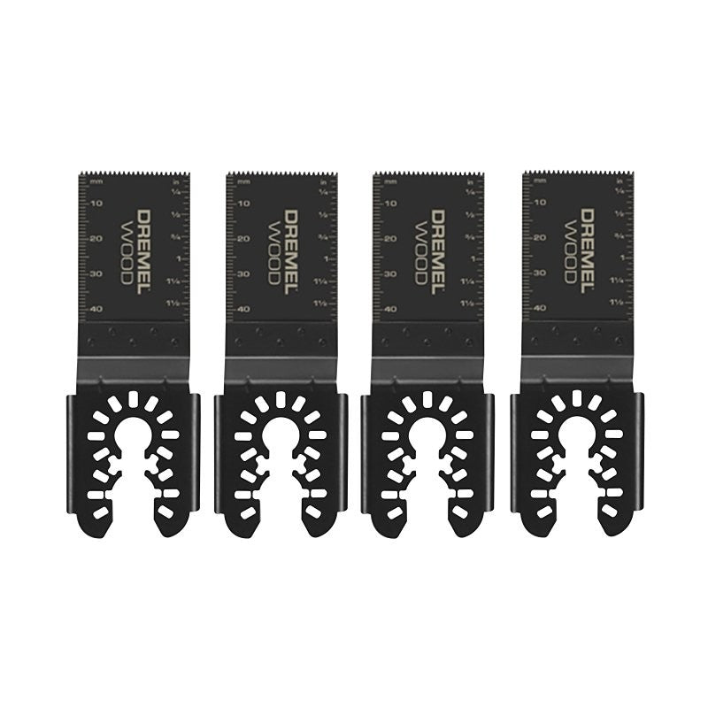 Dremel MM480BU-4 Flush Cut Blade Set, 1-1/2 in W, 2 in L