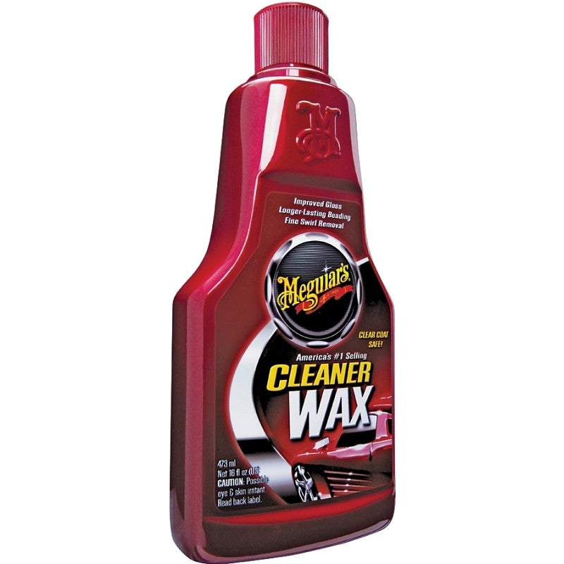 Meguiar's A1216 Cleaner Wax, 16 oz, Liquid, Pleasant