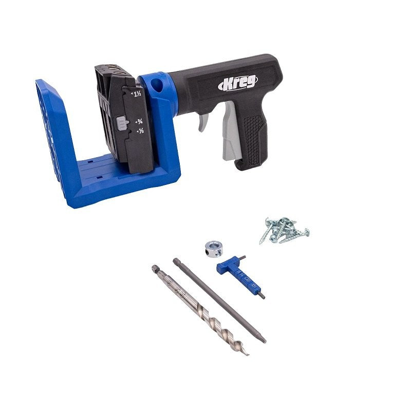 Kreg KPHJ520PRO2 Pocket Hole Jig, 1/2, 3/4, 1-1/2 in Clamping