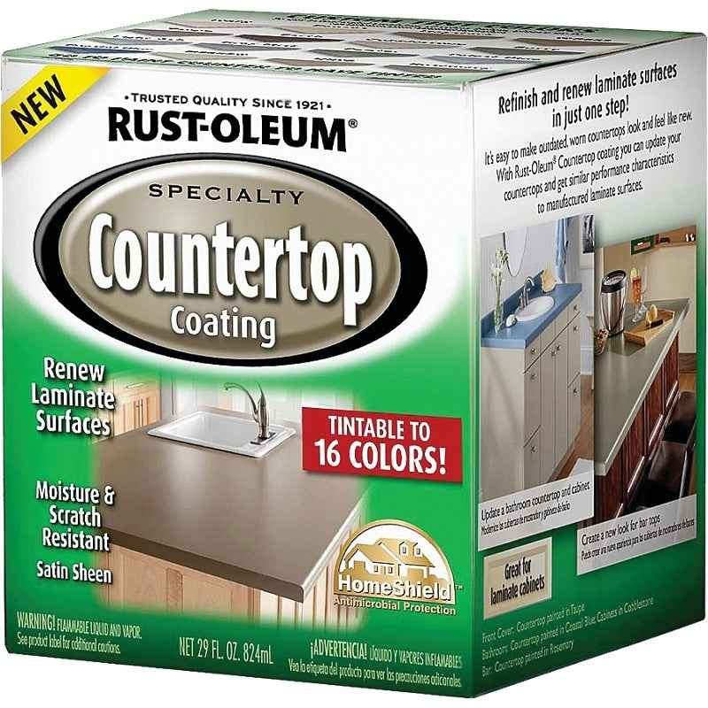 Rust-Oleum 246068 Countertop Paint, Liquid, Solvent-Like, 824 mL (Pack of 2)