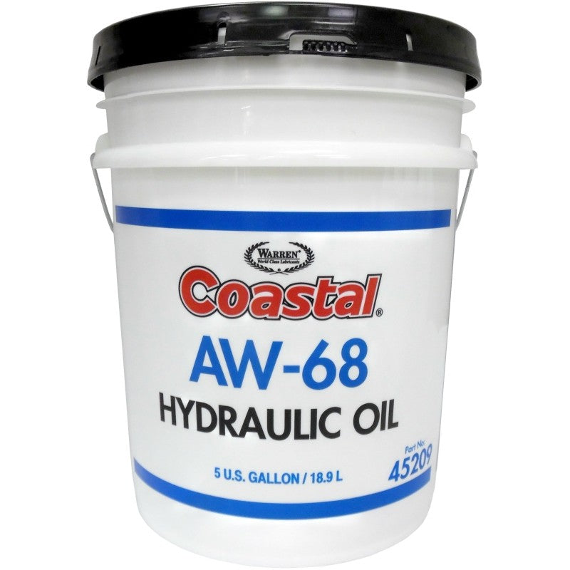 Coastal 45209 Hydraulic Oil, Clear Amber, 5 gal