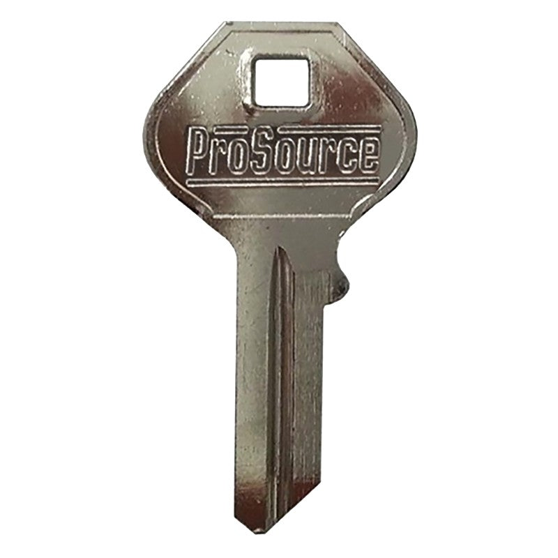 ProSource KB50-B Key Blank, Brass, Nickel, For: 600-2869, 600-2877, 012-0147 50 to 60 mm ProSource Brass Padlocks (Pack of 10)