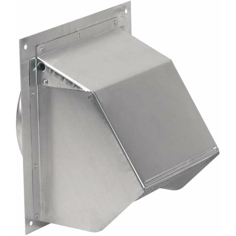 Broan 641 Wall Cap, Steel, Aluminum, For: 6 in Round Duct for Range Hoods and Bath Ventilation Fans