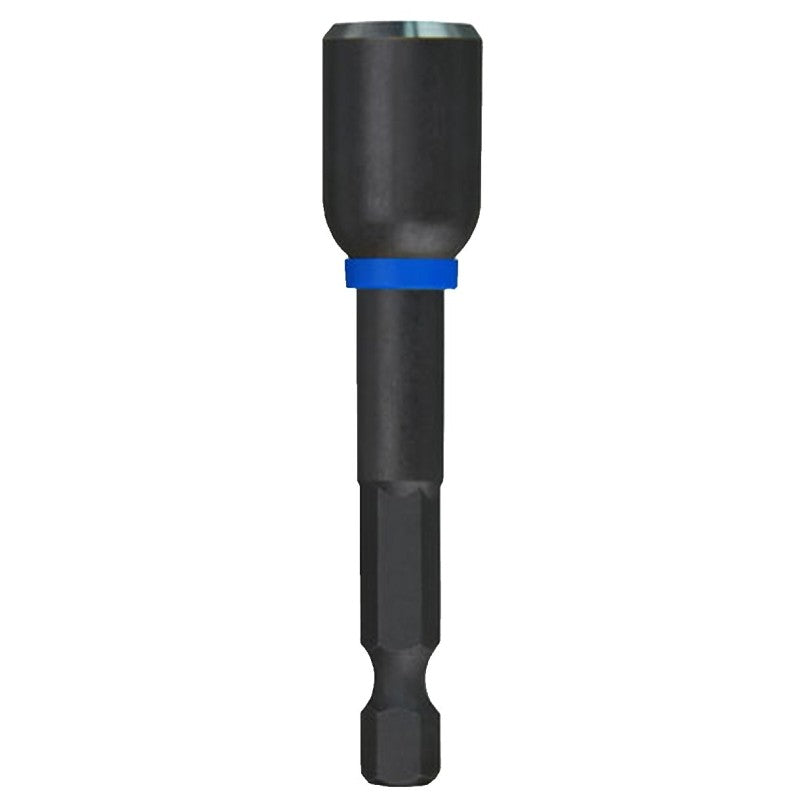 Milwaukee SHOCKWAVE Impact Duty Series 49-66-4735 Nut Driver, 3/8 in Drive, 2-9/16 in OAL, Secure-Grip Handle, Magnetic (Pack of 10)