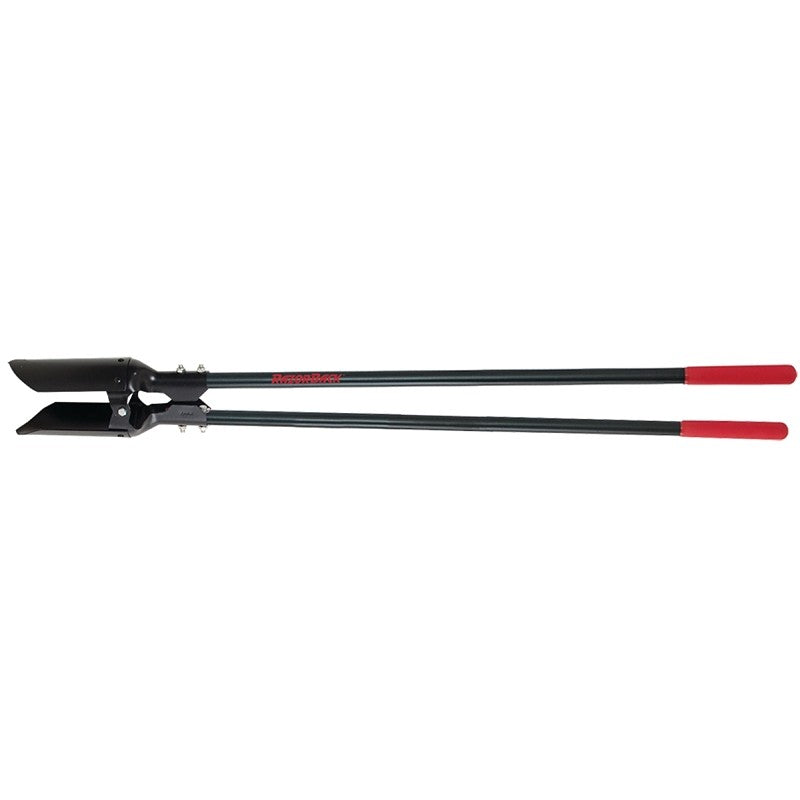 Razor-Back 78006 Post Hole Digger, 11-1/2 in L Blade, Riveted Blade, HCS Blade, Fiberglass Handle, Cushion-Grip Handle