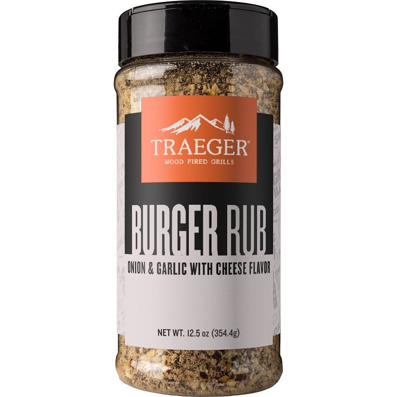 Traeger SPC258 Seasonings, Burger Rub, 12.05 oz Tin