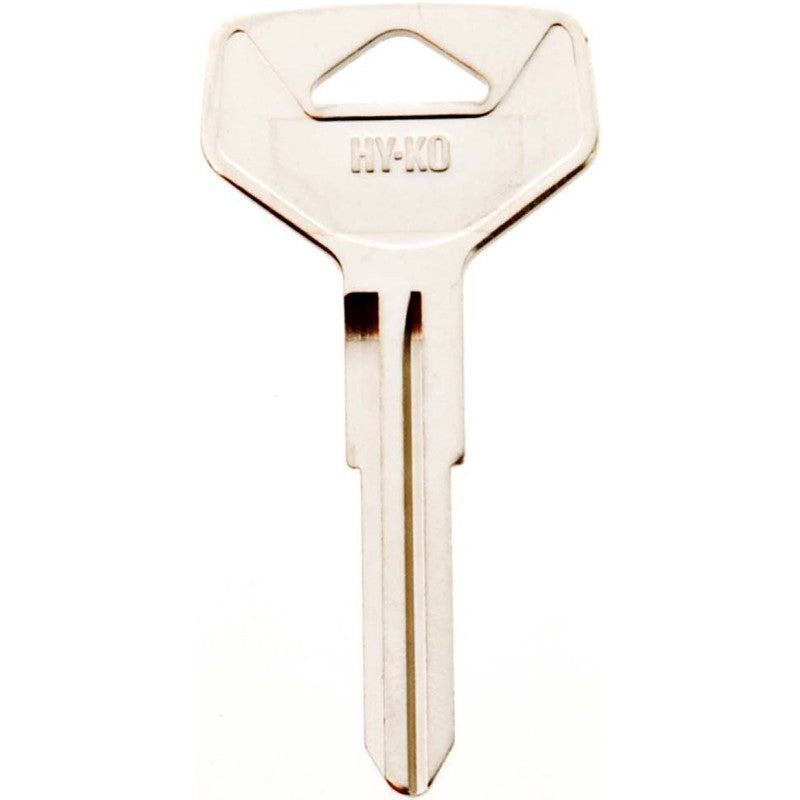 Hy-Ko 11010TR25 Automotive Key Blank, Brass, Nickel, For: Toyota Vehicle Locks, TR25 Key Number (Pack of 10)