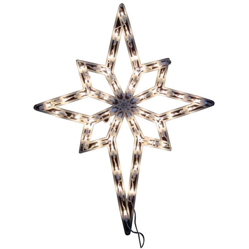 Santas Forest 60865 Star of Bethlehem Light, Internal Light/Music: Internal Light (Pack of 12)