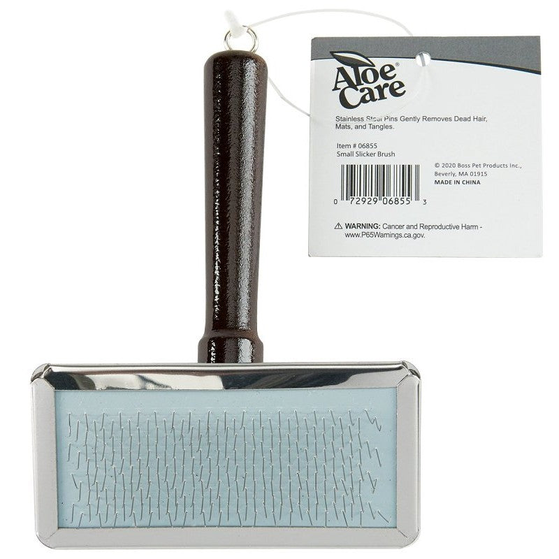Aloe Care 06855 Slicker Brush, Stainless Steel