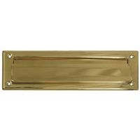 Mail Slot 2 By 11 Inch Opening Polished Solid Brass