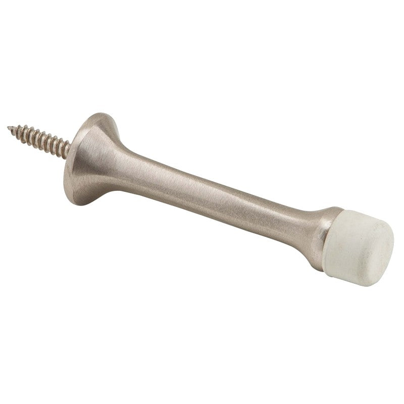 Schlage 61MB15 Door Stop, 7/8 in Dia Base, 3-1/8 in Projection, Brass