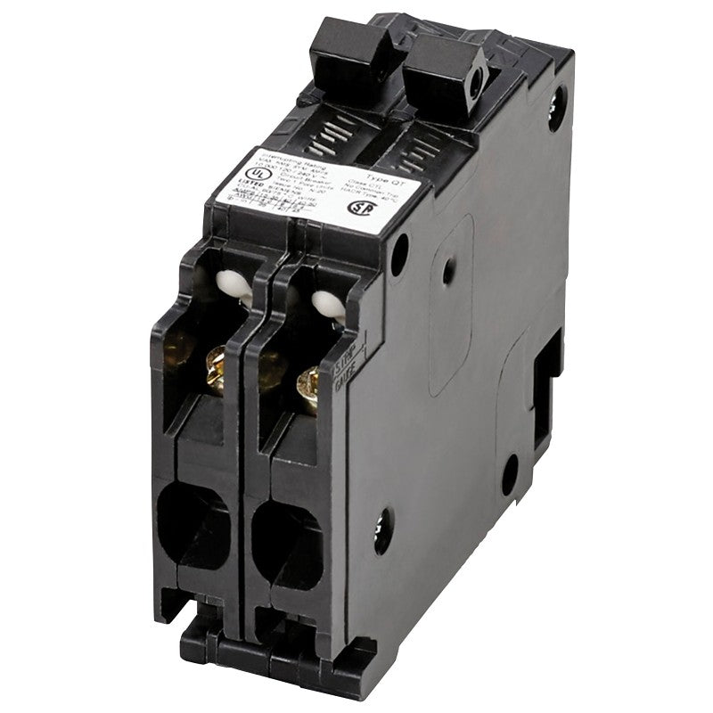 Connecticut Electric ICBQ2020 Circuit Breaker, Twin, Type QP, 20 A, 2-Pole, 120/240 V, Plug