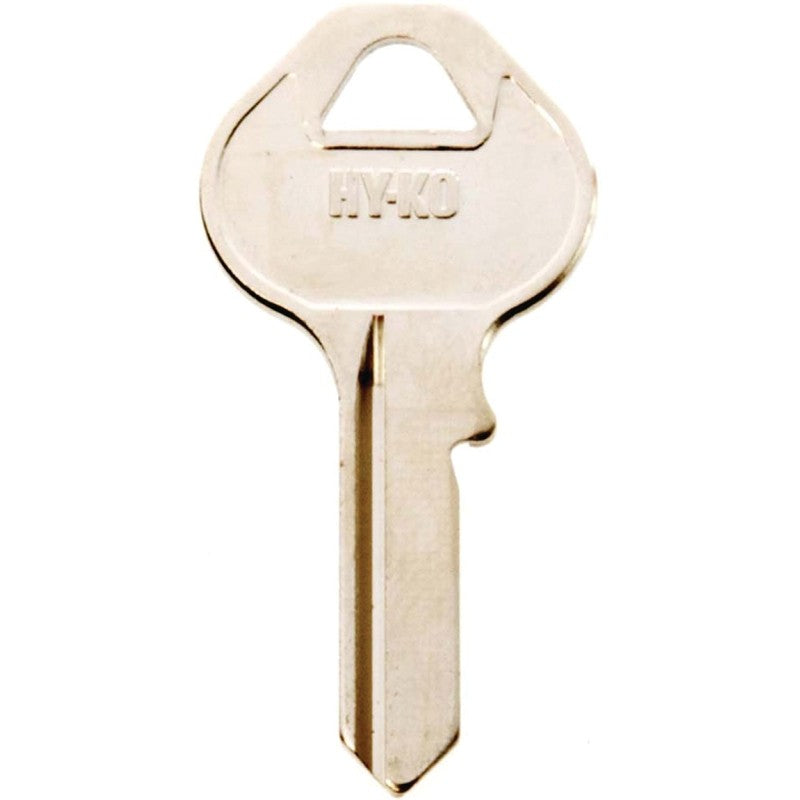 Hy-Ko 11010M11 Key Blank, Brass, Nickel, For: Master Locks and Padlocks, M11 Key Number (Pack of 10)