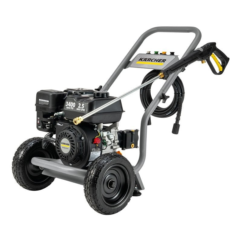 Karcher 1.107-534.0 Gas Pressure Washer, 3400 psi Operating, 2.5 gpm