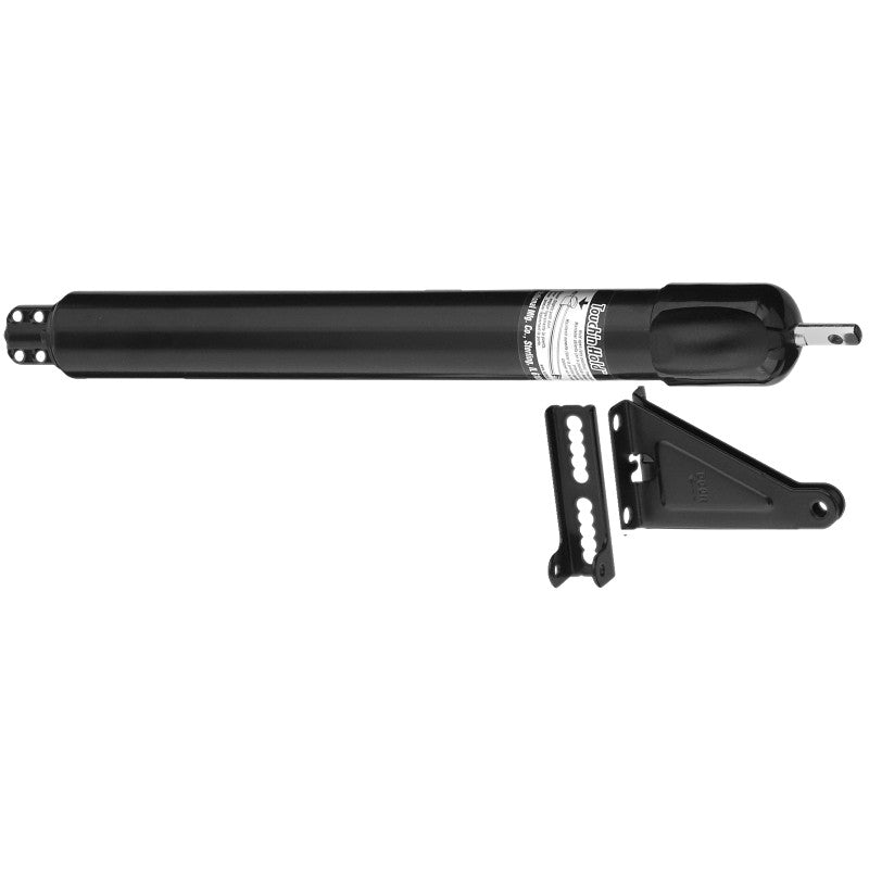 National Hardware V1345 Series N279-786 Door Closer, Black, Steel, Powder-Coated, 90 deg Opening