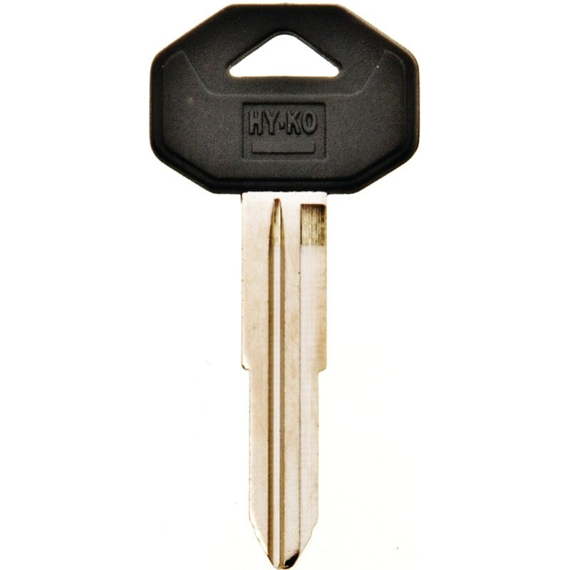 Hy-Ko 12005MIT1 Automotive Key Blank, Brass/Plastic, Nickel, For: Mitsubishi Vehicle Locks, MIT1 Key Number (Pack of 5)