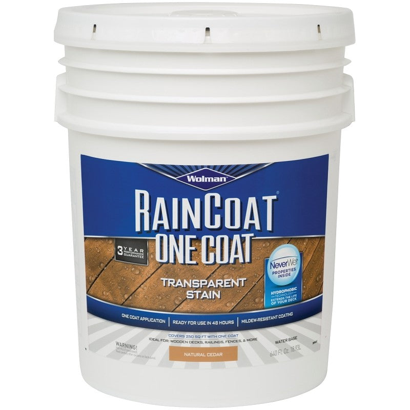 Wolman 288344 Sealer, Natural Cedar, Liquid, 5 gal, Can