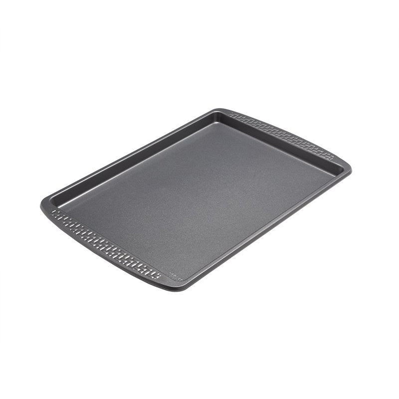 LifetimeBrands 5296036 Baking Sheet, 18 in L, 13 in W, Carbon Steel, Gray (Pack of 6)