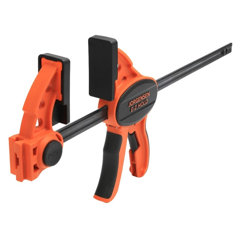 Pony E-Z HOLD Series 33412 Medium-Duty Expandable Bar Clamp, 300 lb, 12 in Max Opening Size, 3-3/8 in D Throat