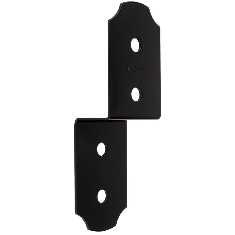 National Hardware Hartley 1219BC Series N800-006 Joist Tie, 9-1/2 in L, 3 in W, Steel, Storm Shine/Powder-Coated, Black