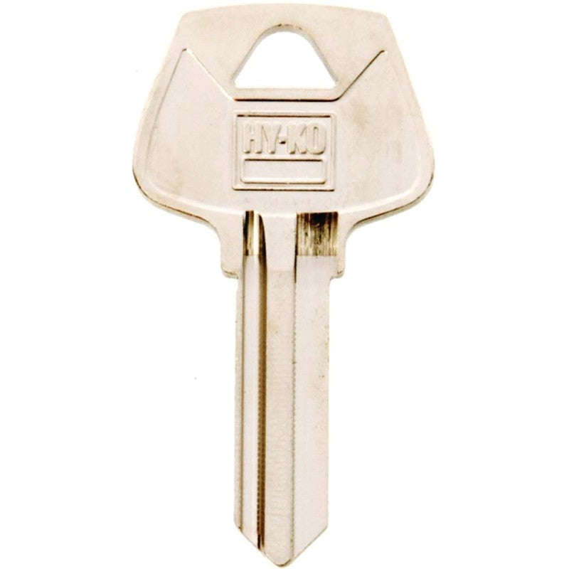 Hy-Ko 11010S3 Key Blank, Brass, Nickel, For: Sargent Cabinet, House Locks and Padlocks, S3 Key Number (Pack of 10)