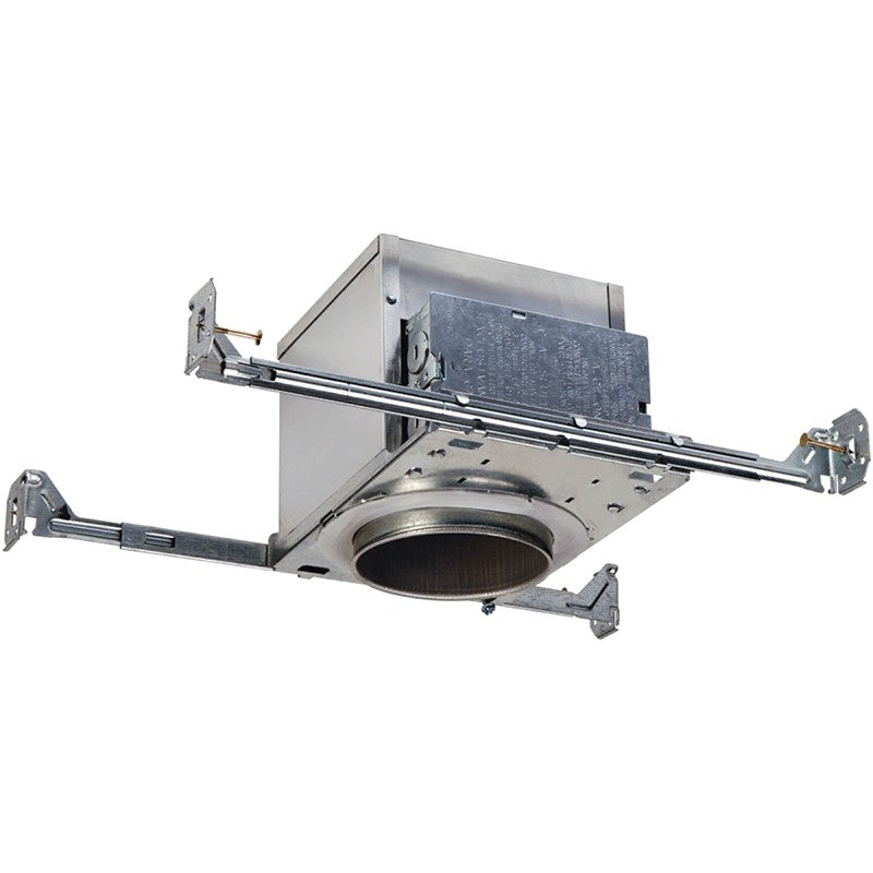 Halo E4ICATSB Recessed Housing, 8 in L x 5-1/4 in W x 5-1/2 in H Dimensions, New Construction, Aluminum
