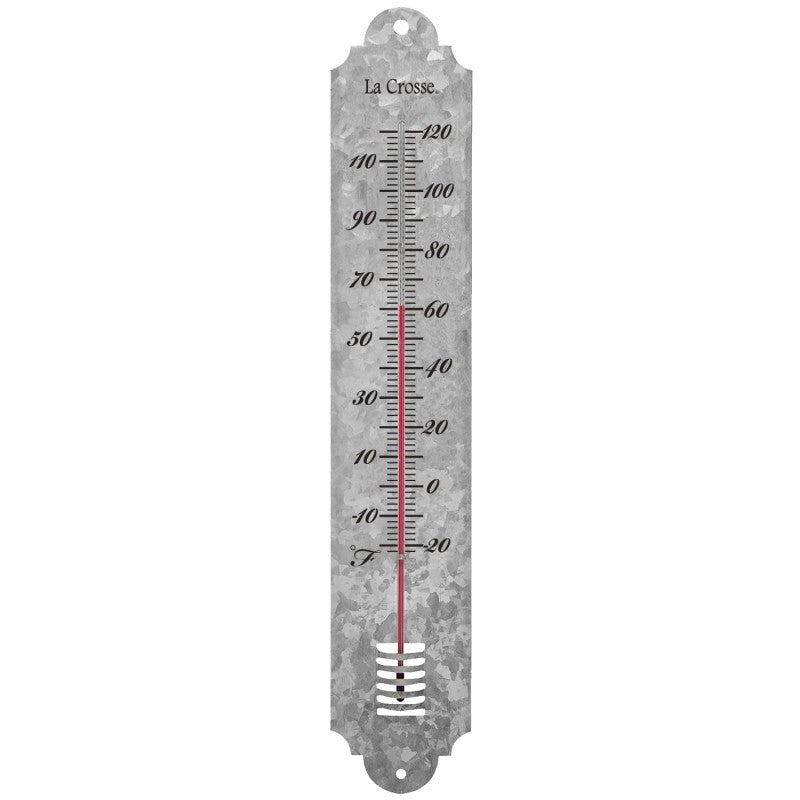 La Crosse 204-1550 Thermometer, Analog, -20 to 120 deg F