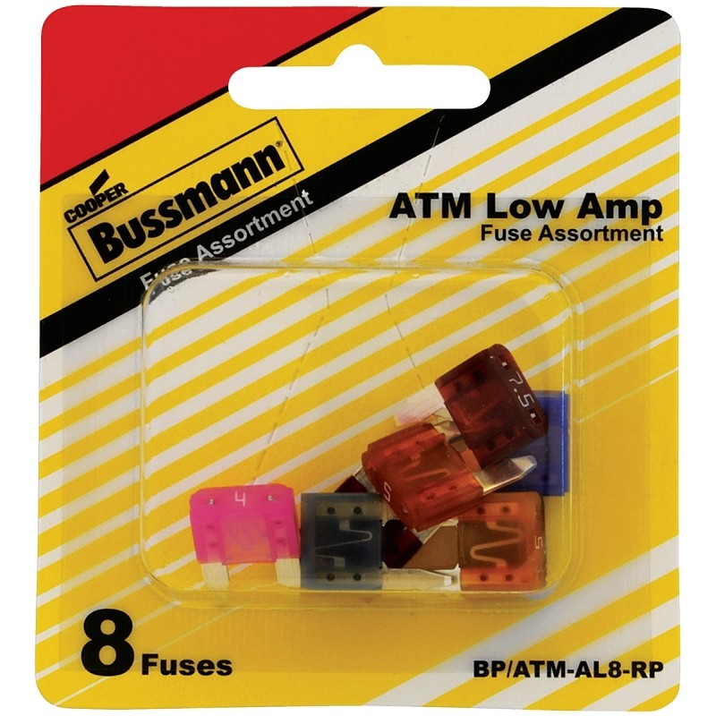Bussmann BP/ATM-AL8-RP Fuse Kit, 32 VDC, 2/7.5 A, 1 kA Interrupt