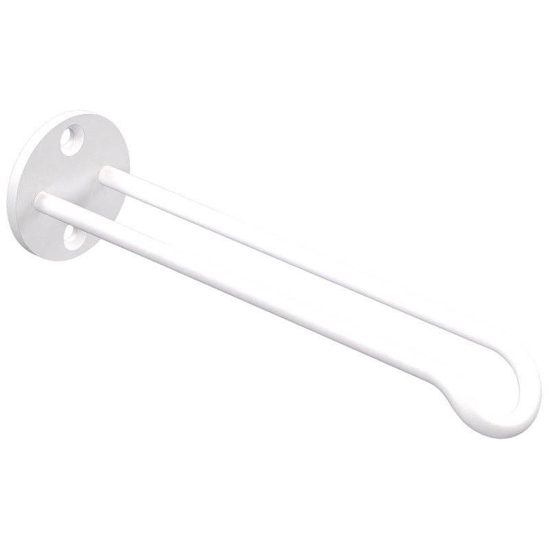 National Hardware N275-522 Plant Hanger Wall Base, 7 in L, 1-25/32 in H, Steel, White, Screw, Wall Mounting