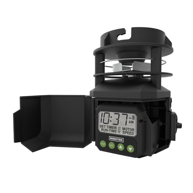 Moultrie Pro Hunter III MFG-15097 Feeder Kit, Battery, ABS, Black (Pack of 6)
